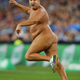 Illustration for article titled Giant, Hairless Streaker Joins Australias Biggest Rugby League Match